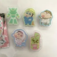 クレヨンしんちゃん　アクリルクリップ　5個セット