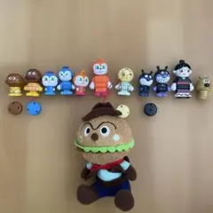 アンパンマン フィギュアセット ぬいぐるみ付き