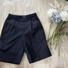 黒 フォーマルショートパンツ 110