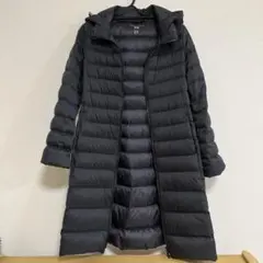 ULTRA LIGHT DOWN ロングブラックダウンコート