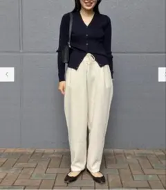 UNIQLO エクストラファインメリノウールリブショートカーディガン