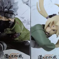 NARUTO疾風伝 造形忍界大戦 綱手 はたけカカシ フィギュア 2種セット