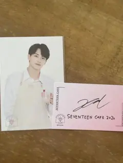 セブチカフェ ジョンハン ポストカード メッセージカード