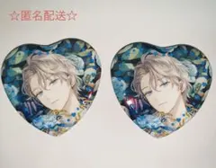 そ*ら様 にじさんじ Rose Valentine ハート型缶バッジ 甲斐田晴