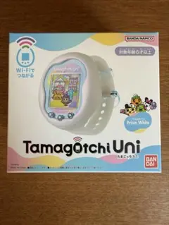 【美品】Tamagotchi Uni Prism White たまごっちユニ