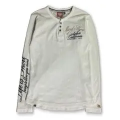 y2k 00s GOTCHA lettering white long-t