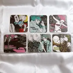 呪術廻戦展 アートコースター まとめ売り 8点 虎杖悠仁 真人 鹿紫雲 西宮桃
