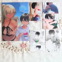 特典セット ボーイッシュ彼女が可愛すぎる 3 男装女子が男子校で猥談する話 1