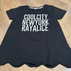 RAYALICE 半袖 Tシャツ ブラックのサムネイル