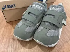 アシックス　アイダホミニ　スニーカー　19cm グレー　スクスク