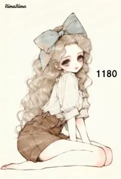 1180 オリジナルステッカー オリジナル人物ステッカー ステッカー シール