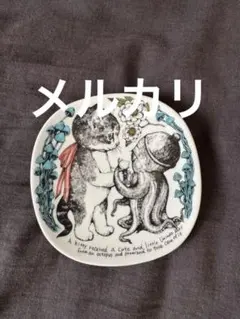 ヒグチユウコ GUSTAVE こねことうみねこ 九谷焼 絵皿 No.5 - メルカリ