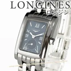 ロンジン ドルチェビータ L5.656.4 QZ クロノグラフ ブラック - メルカリ