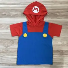 USJ マリオ フード付きTシャツ キッズ 110cm