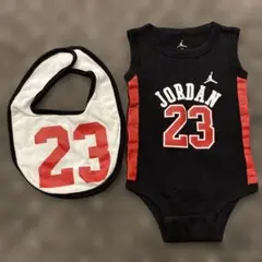 Jordan 23 背番号ロンパースセット 0-6ヶ月