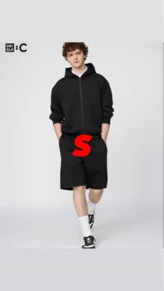 UNIQLO :C ショートパンツ ブラック Sサイズのサムネイル