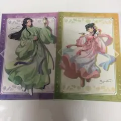 薬屋のひとりごと クリアファイル 氷菓 猫猫＆壬氏のサムネイル