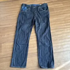 Jocomomola ダークブルー ストレートデニムパンツのサムネイル