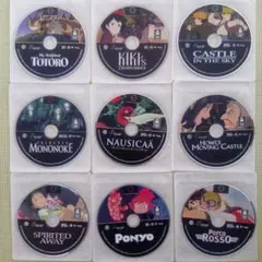 [北米版DVD] ジブリ作品9点セット