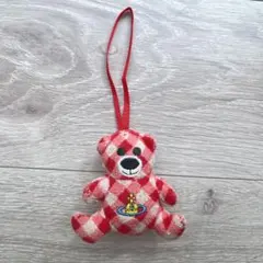 Vivienne Westwood タータンチェック ぬいぐるみベア チャーム - メルカリ