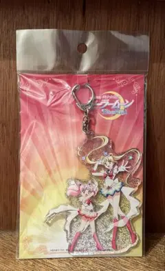 新品　セーラームーン　ポストカードつきアクリルキーホルダー