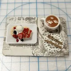 ミニチュアハンドメイド ミニチュアスイーツ ミニチュアフードミニチュアパンケーキ