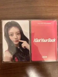 ILLIT I Got Your Back CD ミンジュ トレカ - メルカリ