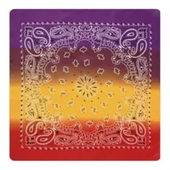 アレンジ自在♫バンダナ グラデーション ペイズリー柄 54×54cm 大判