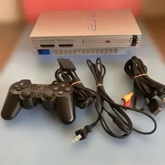 PlayStation2 SCPH-50000 シルバー メモリーカード付き