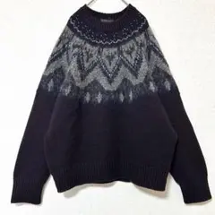 DAMA collection スパンコール モヘヤ混ニット 3L セーター