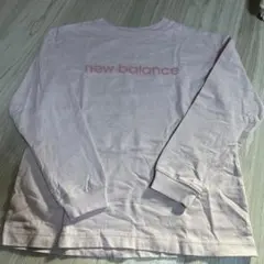 new balance ピンク 長袖Tシャツ150cm春桜ニューバランスロンTのサムネイル