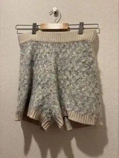 【最終値下げ】ROYALPARTY ラメニットショートパンツ ホボボボ新品