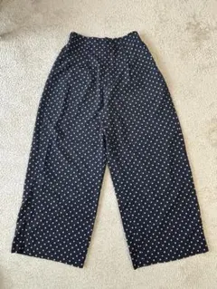 グローバルワーク　GLOBALWORK ドット ワイドパンツ