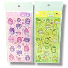 サンリオ ストーンシール　シナモロール＆ポムポムプリン　マイメロディ＆クロミ