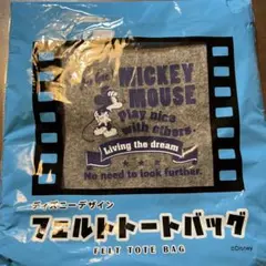 Disney ミッキーマウス フェルトトートバッグ