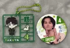 超特急 タクヤ キーホルダー、缶バッジ