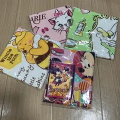 新品未使用！キャラクタータオル4枚セット