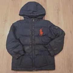 Ralph Lauren ネイビー ダウンコート　130㎝