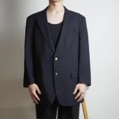 BURBERRY LONDON テーラードジャケット 金ボタン 黒/TW351のサムネイル