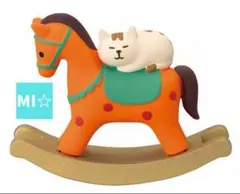 デコレ　コンコンブル　サンタズダイナー　木馬ですやすや子猫オレンジ