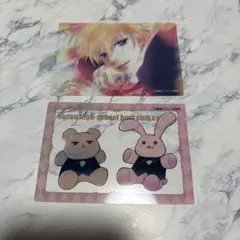 桜蘭高校ホスト部 カフェ クリアカード　2枚セット