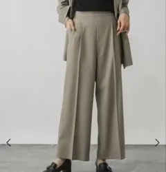 【未使用品】グローバルワーク⭐️お手入れラクラクワイドパンツ