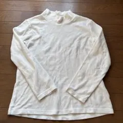 UNIQLO ヒートテックフリースハイネック　オフホワイト　150
