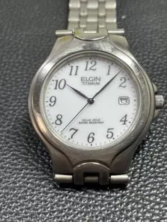 ELGIN クォーツ腕時計 200m Fk-955E デイト | Mercari