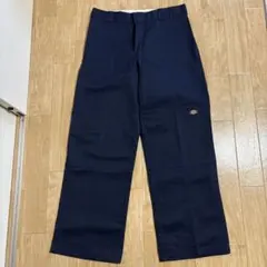 Dickies パンツ　ネイビー　32x30
