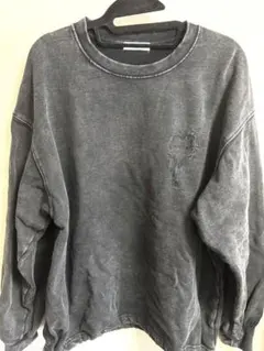 ONCILYハートロゴ ドローコード スウェット ブラック系 Mサイズ