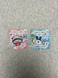 【バラ売り可】たまごっち×極楽湯コラボ オリジナルコースターのサムネイル