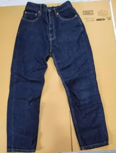 GLOBAL WORK デニムパンツ　ネイビー　S ジーンズ　グローバルワーク