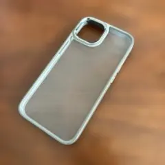 iPhone14クリアフレームハードケース