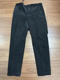 GLOBAL WORK コーデュロイパンツ Mサイズ ブラック スリムテーパード